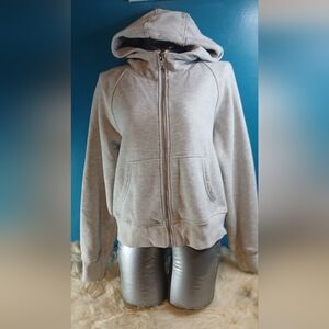 Gray Women's Hoodie Jacket